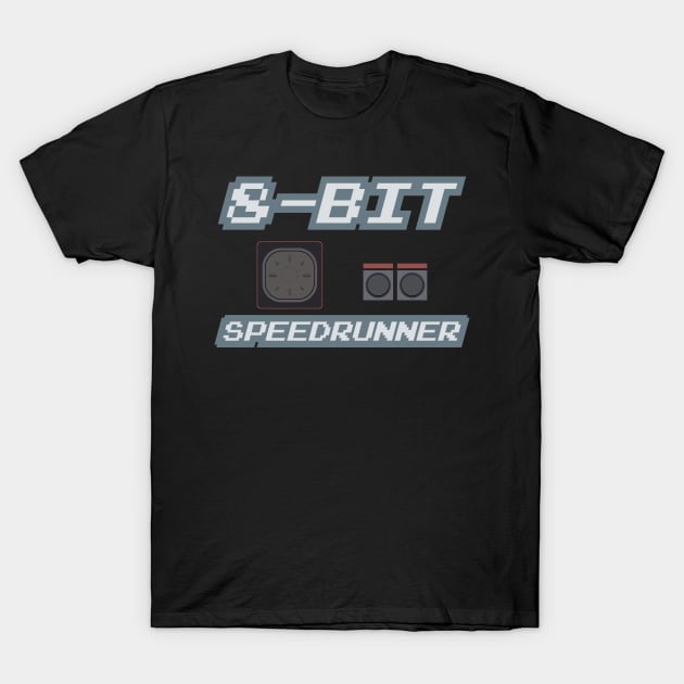 8-Bit Speedrunner T-Shirt by PCB1981